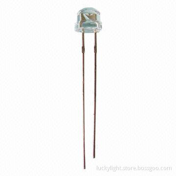 4.8mm Round Wide Viewing Angle Ultra Amber LED